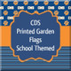 School Themed Garden Flags
